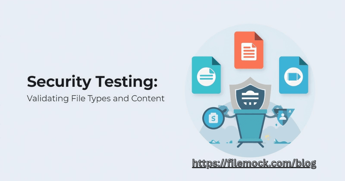 Security Testing: Validating File Types and Content